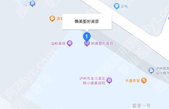 泸州韩美整形医院怎么坐公交车？医院地理位置在哪里？