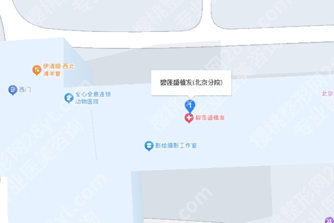 碧连盛植发医院地址在哪里？医院交通导航及植发案例曝光