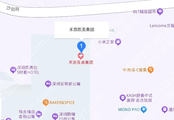 禾思医美深圳门店地址在哪里？详细地址及全新价目表参考！