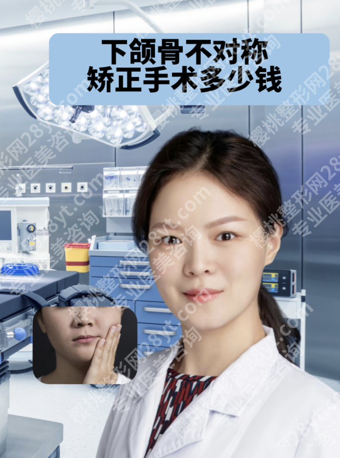 下颌骨矫正手术价格表？揭密：同样截骨，有人花3万有人花15万
