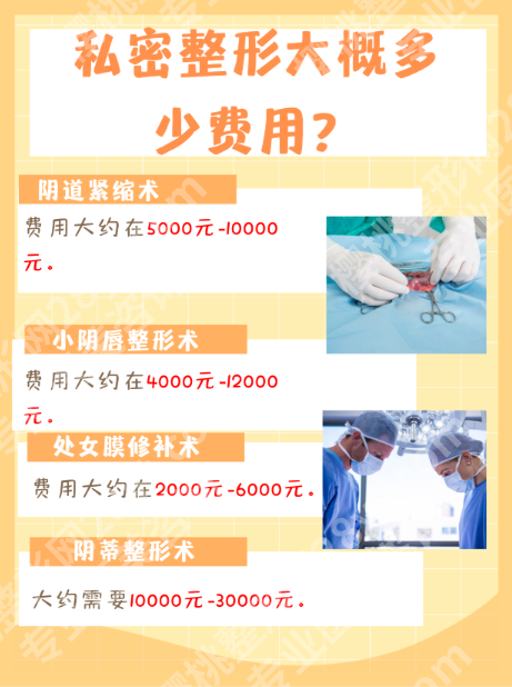 私密修复手术需要多少钱？不是“单一手术”，价格差从分类开始