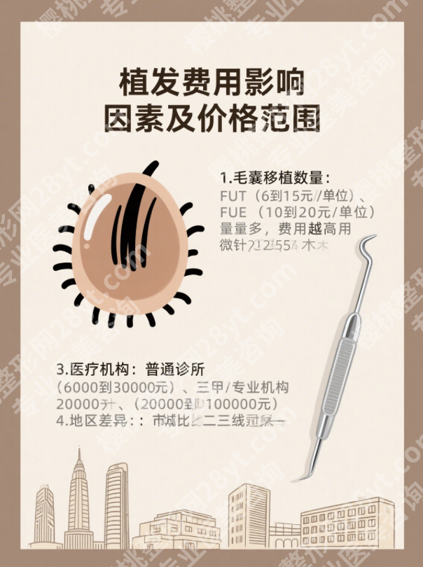 山东省立医院植发价格怎么算？拆解3大核心因素