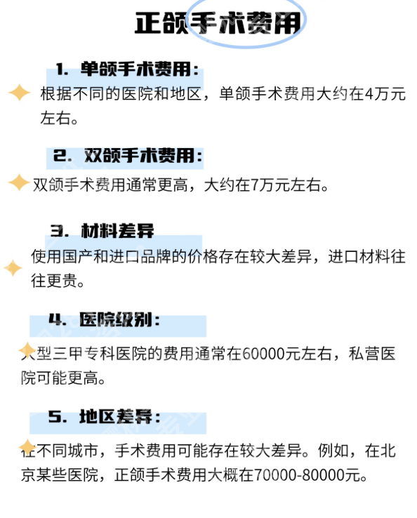 深圳北大医院正颌手术价格2026新版，费用构成+真实案例一次讲透