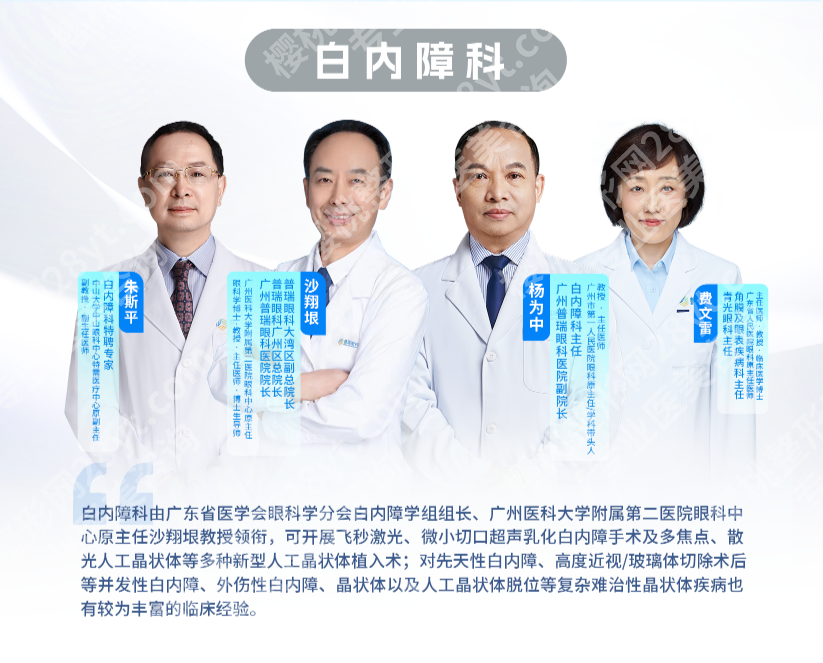 2026年新口碑指南：做白内障手术首选这家眼科医院！飞秒白内障、医保报销、人工晶体植入